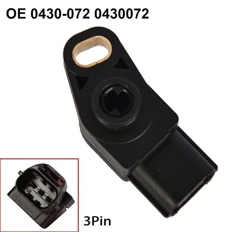 Capteur De Position D'accélérateur 0430-072 0430072 3Pin Noir Compatible Avec Arctic Cat ATV Car