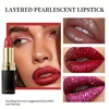 10 Color Glitter Lipsticks Shimmer Shiny Lipgloss Pearlescent Lip Tint Waterproof Long Lasting Diamond Lips Glaze Makeup Cosmeti 3