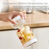 Hourglass Pickles Jar Dry and Wet Dispenser Pickles Olives Hourglass Jar Cucumber Container for Kitchen Juice Separator 1