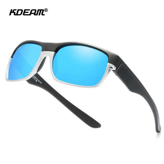 KDEAM Men's TR90 Sunglasses Sports Outdoor Activities Mirror TAC Polarized  Sun Glasses For Fishing Driving Running - AliExpress