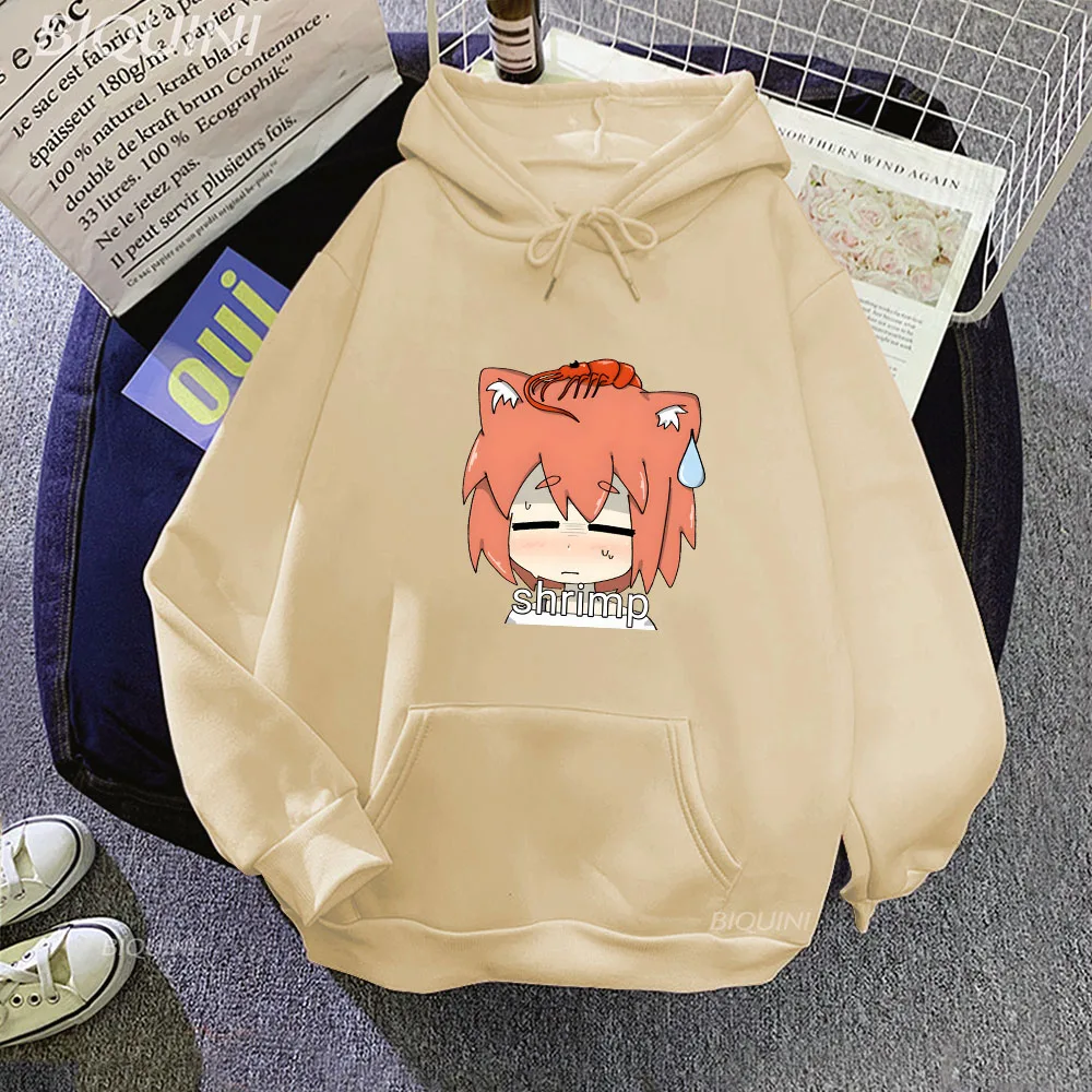 

Anime Girl Sweatshirts Casual Long Sleeve Men and Women Hoodies Funny Kawaii Clothing Unisex Tops Oversized Winter Outfits Y2k