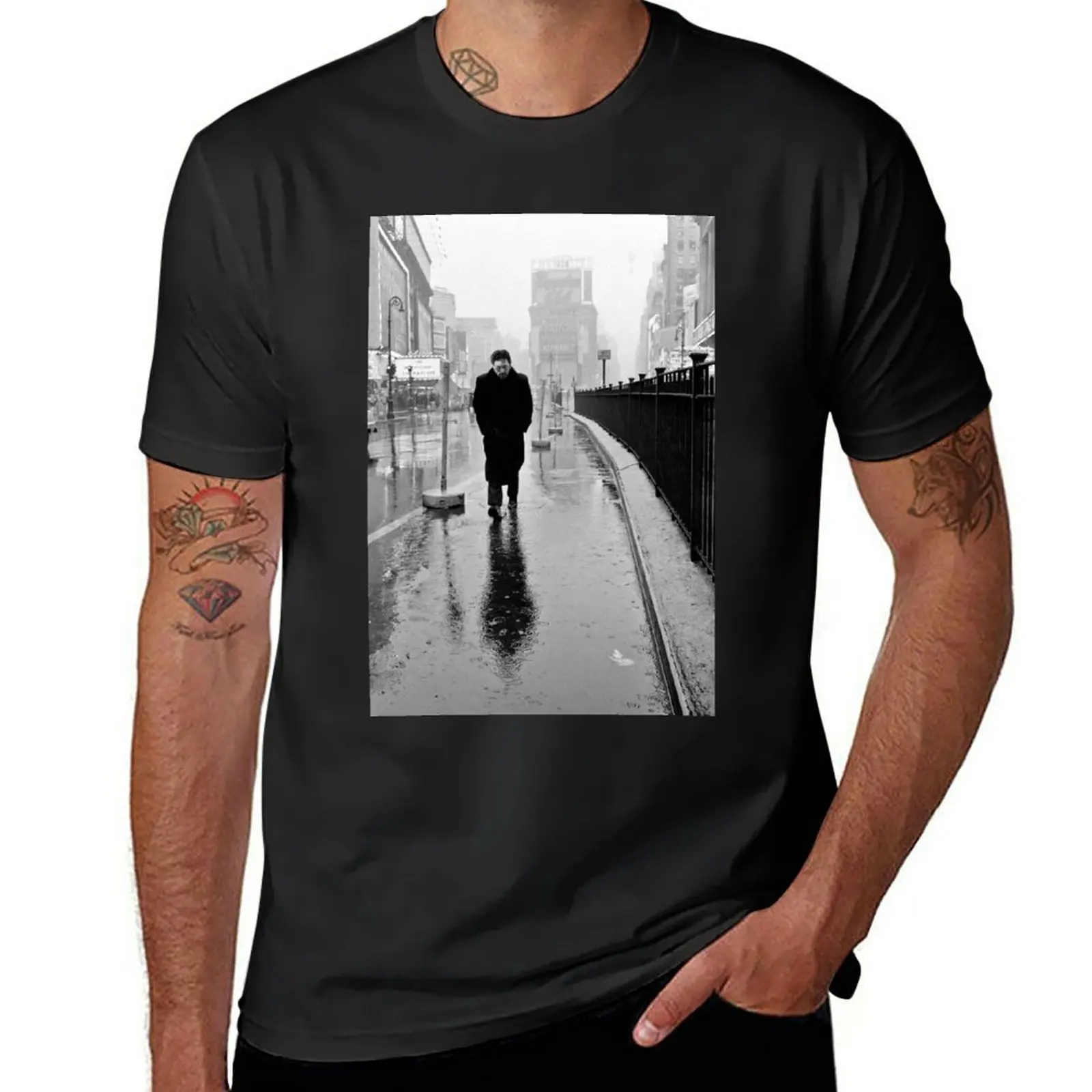 

New Sergey Brin Walking T-Shirt shirts graphic tees T-shirt short T-shirts for men cotton