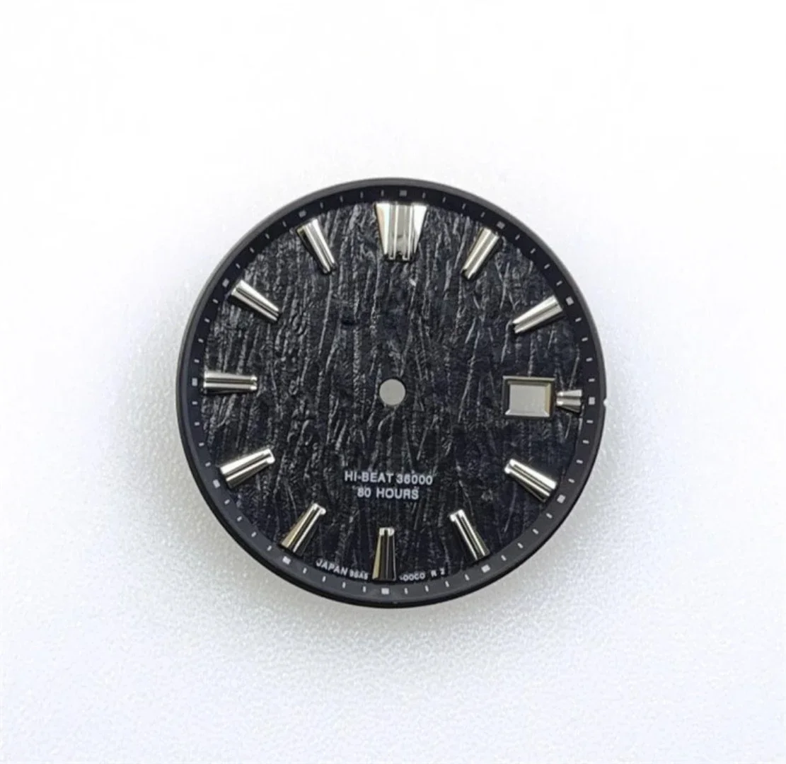 NH35 Dial 33.5mm GS Conversion Watch Dial Dive Watch Face for NH35 Movement 4-sided Batch of Flower Nails