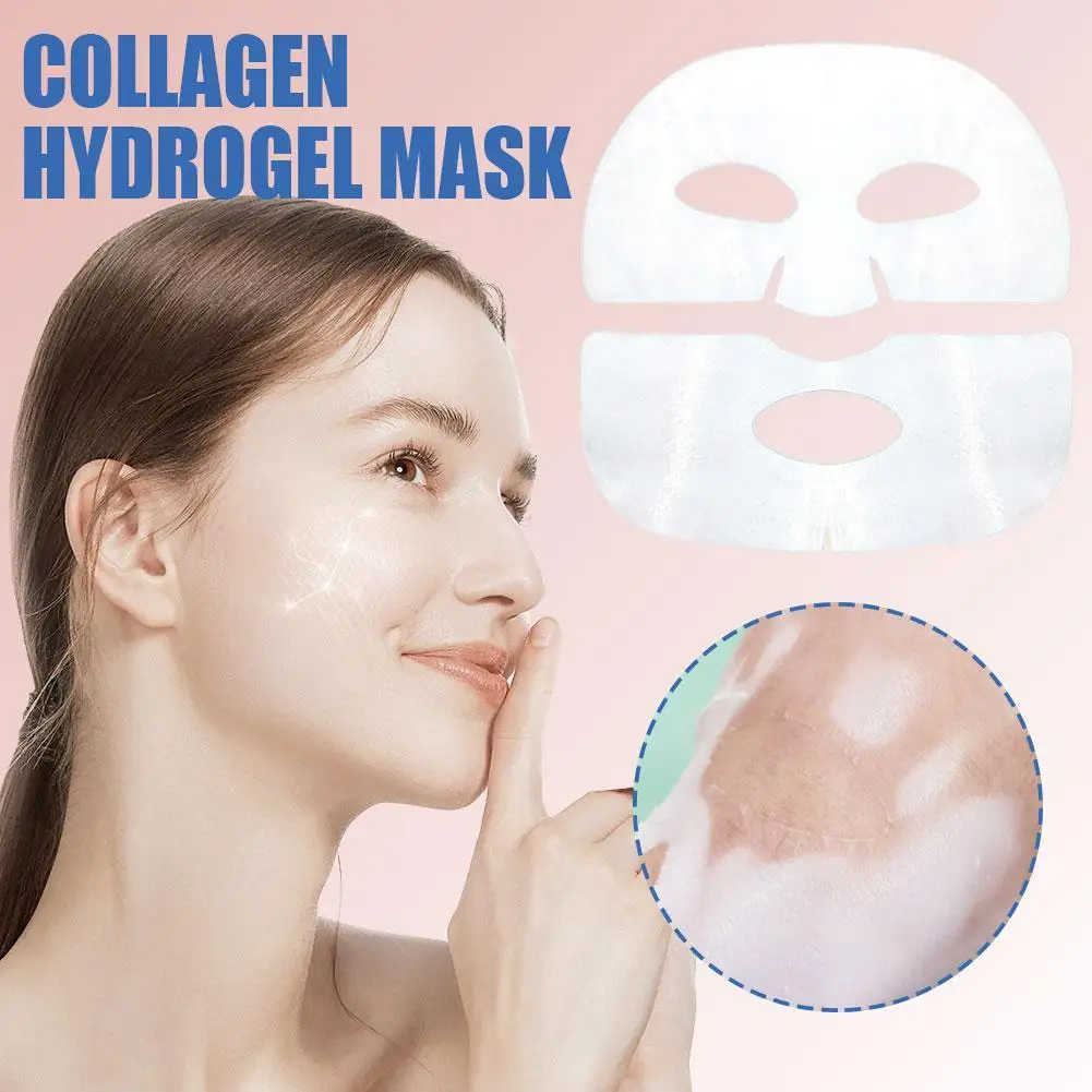

Collagen Face Mask For Women Beauty Disposable Deep Moisturizing Facial Mask Cloth Collagen Protein Hydrogel Soft Mask V5L0