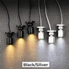 Mini USB Powered LED Cabinet Spotlight 1W/3W DC5V Jewelry Shelf Lamp Counter Closet Showcase Display Ceiling Lights With Switch 2