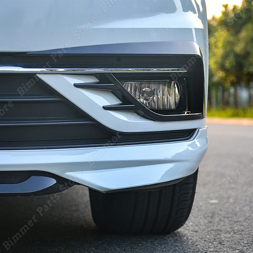 Car Exterior Accessories Car Grill Mesh 2pcs Front Bumper Fog Light Grilles for Golf 7 MK7 7.5 VII Facelift TSI TDI 2012 -
