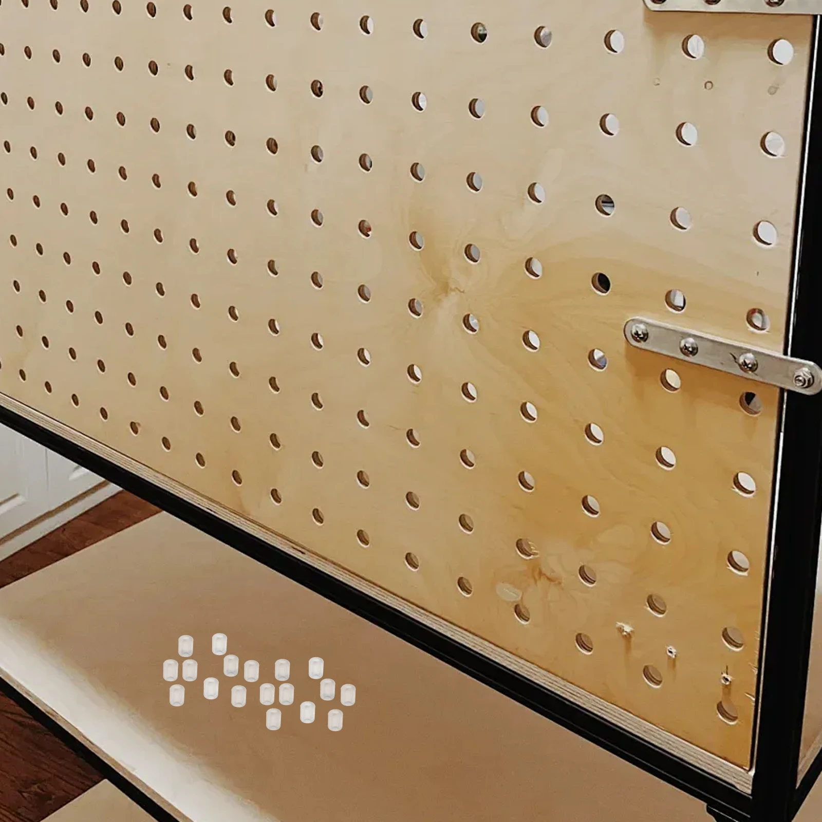 【Shop the Look】 Nail Hook Plug Inventory Control Accessories Display Clips for Management Metal Hooks.