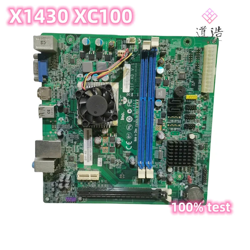 D1F-AD For Acer X1430 XC100 Motherboard 15-Y32-011010 V: 1.0A DDR3 Mainboard 3 D1F-AD For Acer X1430 XC100 Motherboard 15-Y32-011010 V: 1.0A DDR3 Mainboard