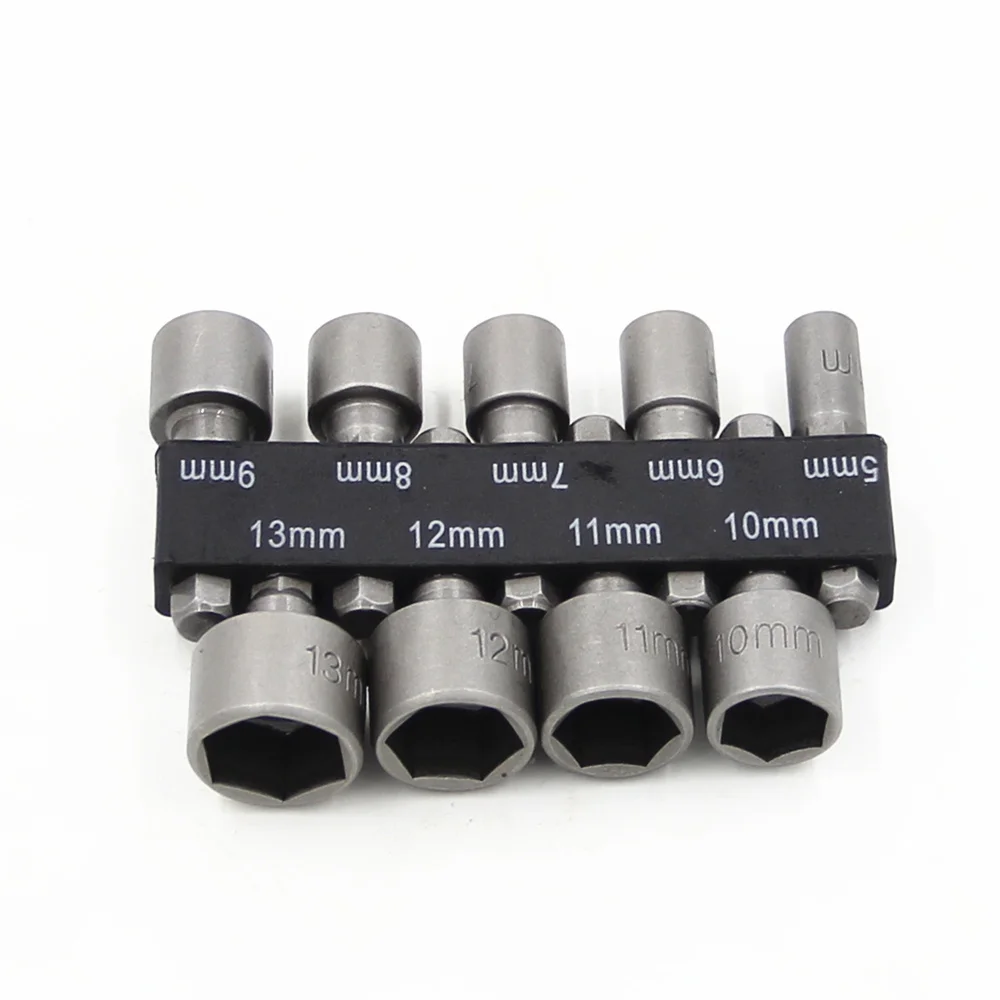 Hexagonal Screwdriver Set Powerful Socket Inner Hexagonal Wrench Hexagonal Handle Screwdriver Socket Extension Rod Pneumatic Screwdriver Insert Tool