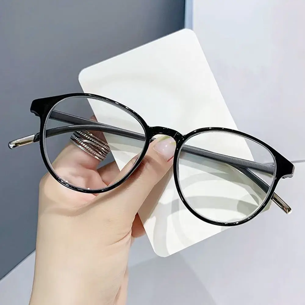 

Blue Ray Blocking Anti-Blue Light Reading Glasses TR90 Eye Protection Hyperopia Glasses Ultralight Round Eyeglasses Men Women