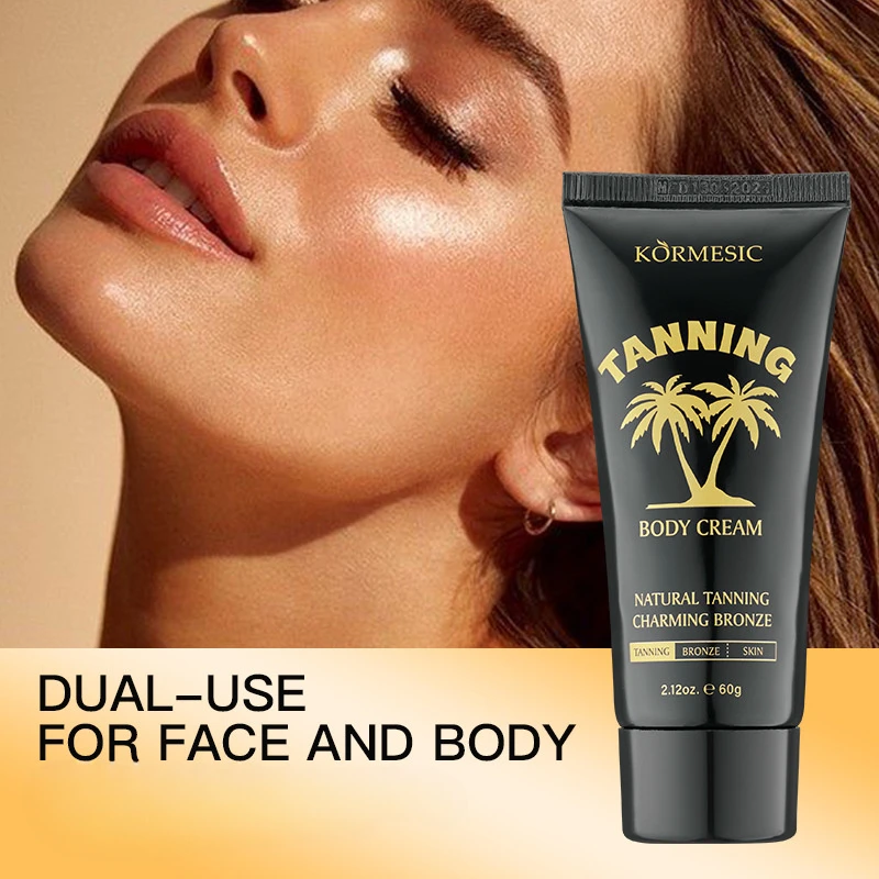 Tanning Lotion Self Tanner Body Cream Skin Care,Natural Tanning Oils&Lotions Charming Bronze,Daily Use&Beach Vacations For Body