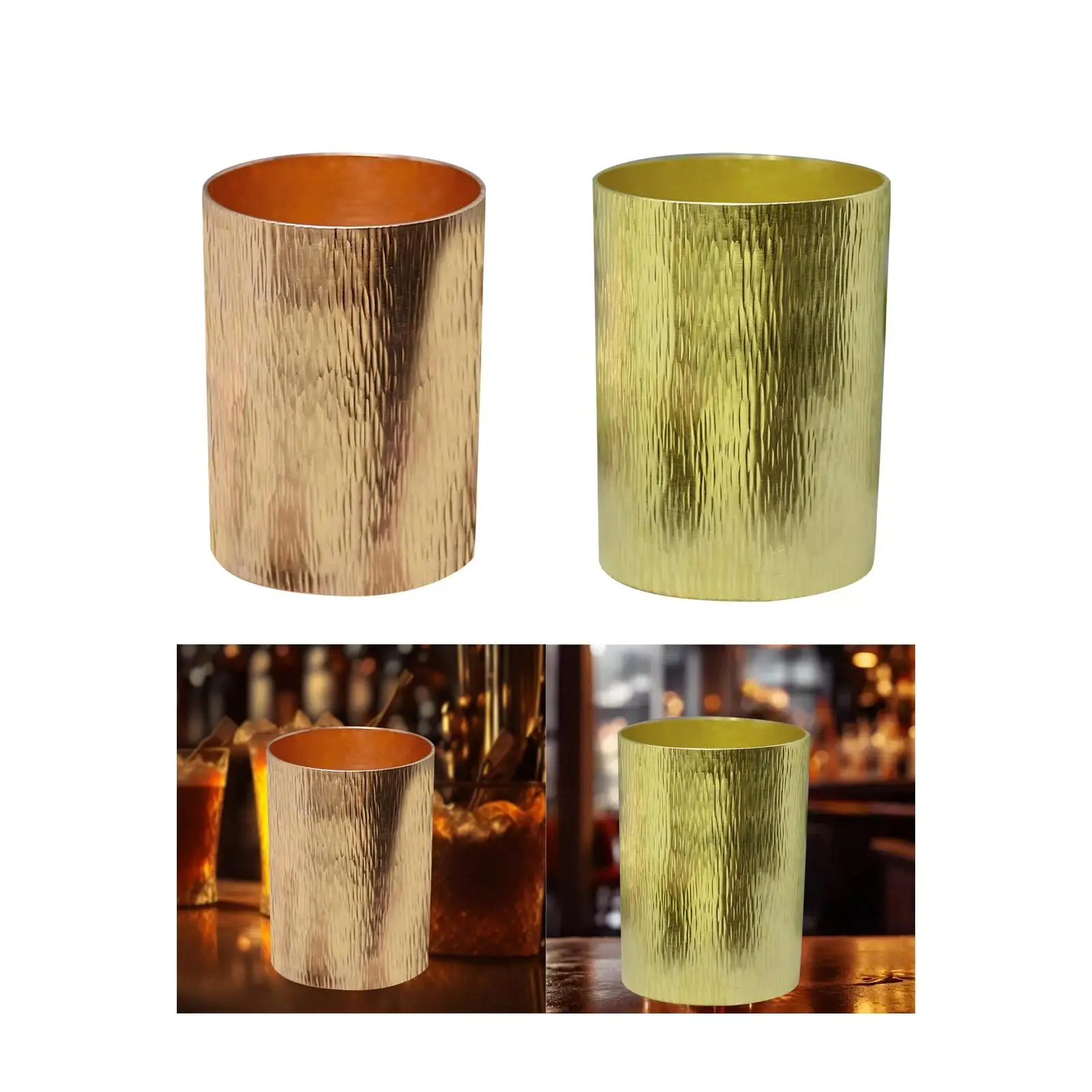 Pure Copper Mug Drinking Mug 400ml Drinking Cup for Holiday Dinner Ornament