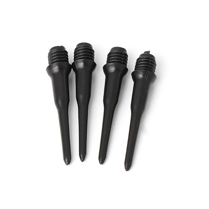 고정밀 플라스틱 전자 다트 업그레이드 된 다트 내구성 소프트 팁 바늘 교체 세트 다트 액세서리 100pcs