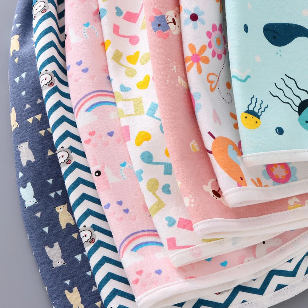 Sleeping Bed  Cherry Bear Cloud Nappy Shorts Waterproof Flower Diaper Leak-proof Baby Diaper Skirt Infant Training Pants