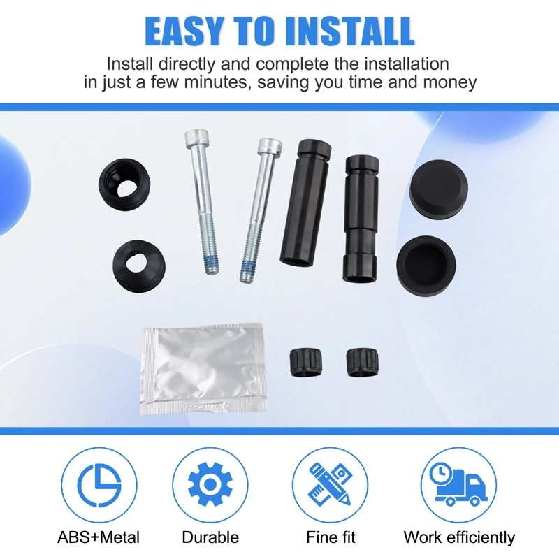 2X FRONT CALIPER SLIDER PIN KIT GUIDE BOLTS FITS: For VW CRAFTER 2006- BCF1499BX2
