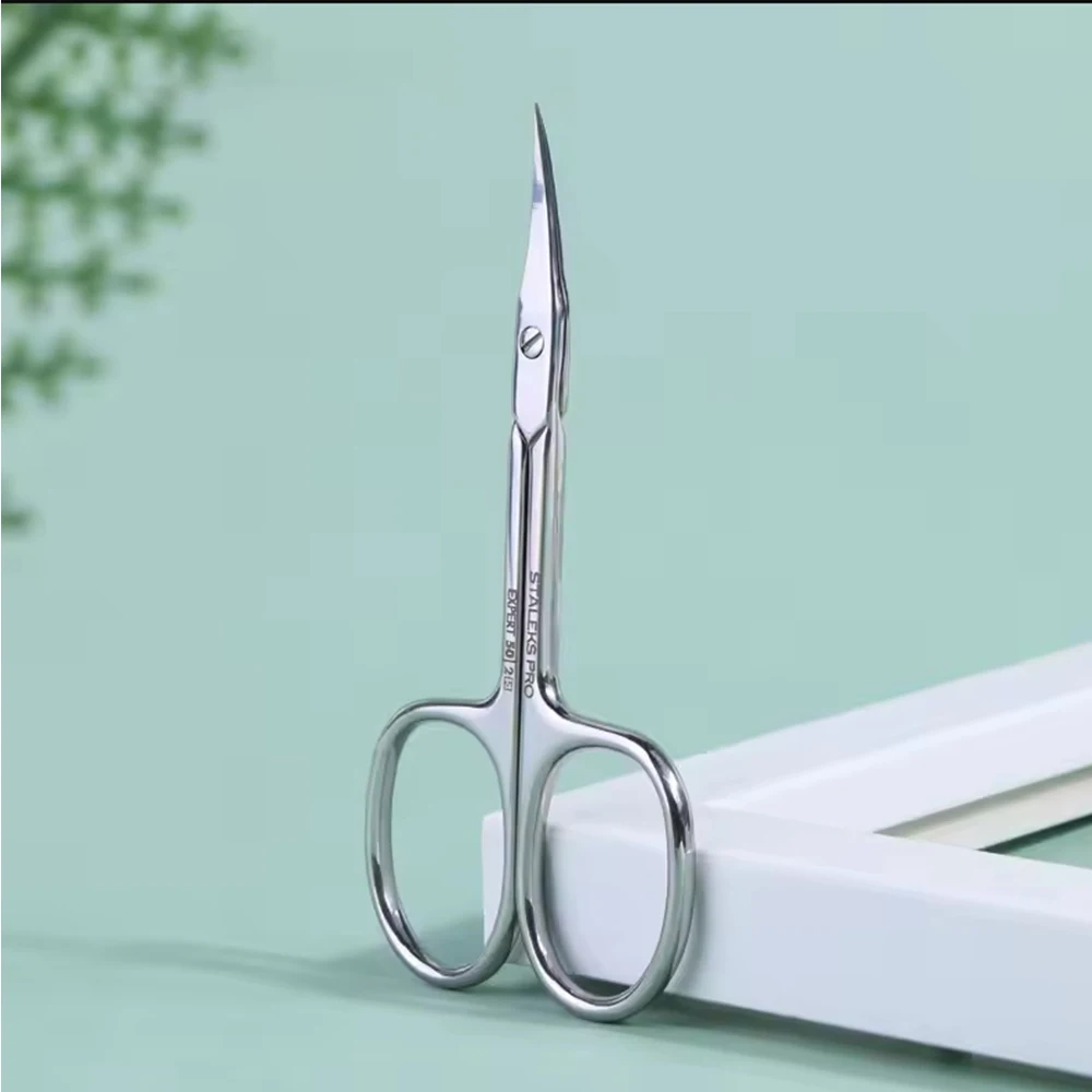 Manicure Scissors Nail Trimmer Cuticle Remover Nails Cutter Professional Russian Manicure Stainless Steel