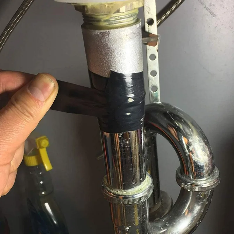 S6cf97a2e3cd74f1381f19cd1e28cad9dY Self-Fusing Silicone Tape Waterproof Leaks Stop Repair Electrical Plumbing Insulation Tape Automotive Pipe Hose Bonding Tapes Mallzona