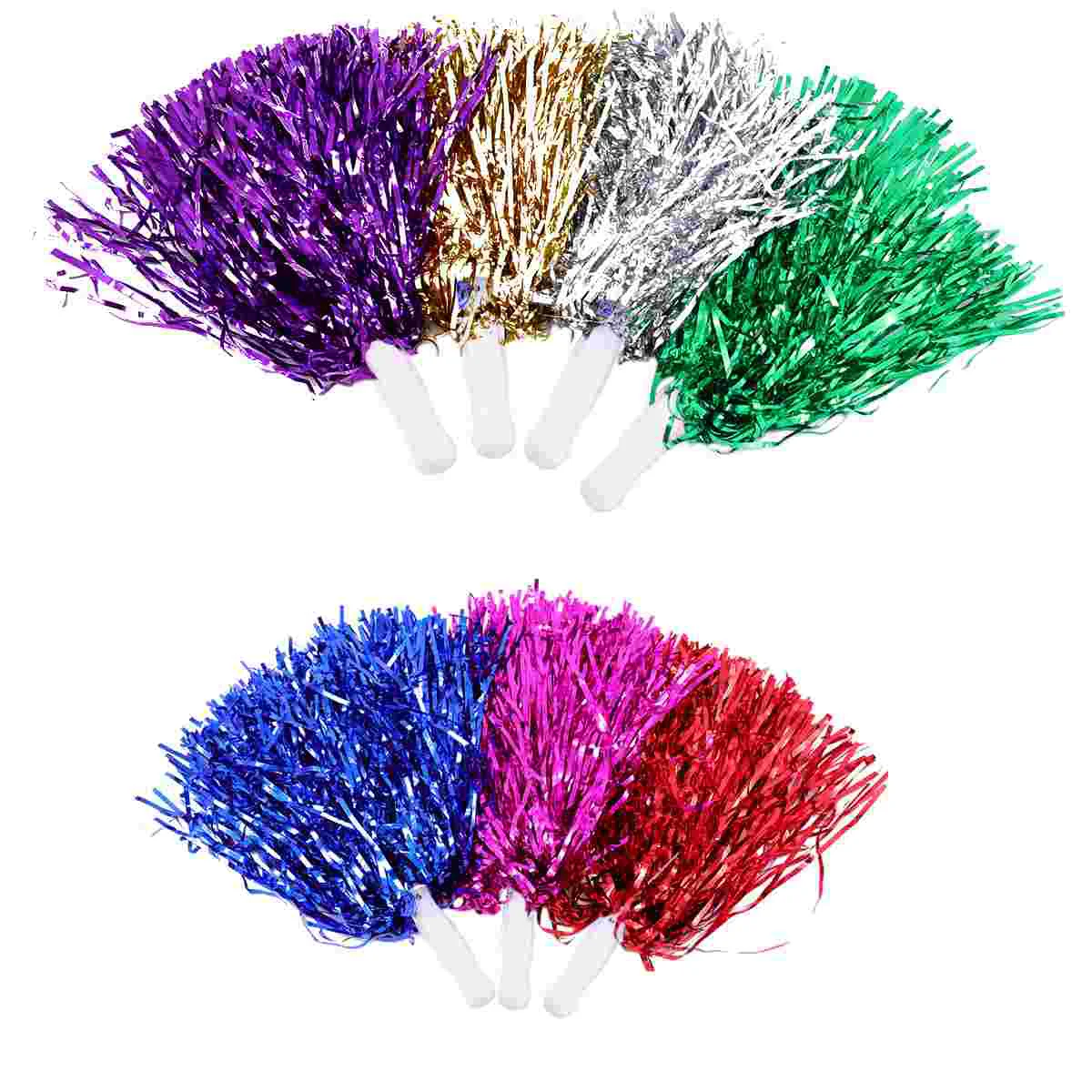 14 Pcs Cheerleading Flower Ball Props Ball-Flower Decoration Colorful Dance Sports Meet Basketball Cheering