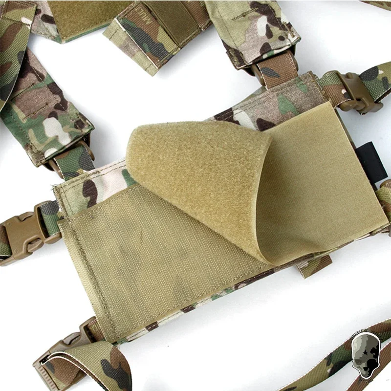 TMC Tactical Modular Chest Rig Micro Fight Chassis w/ 5.56 Mag Pouch Airsoft Hunting Vest Tactical Gear 3115