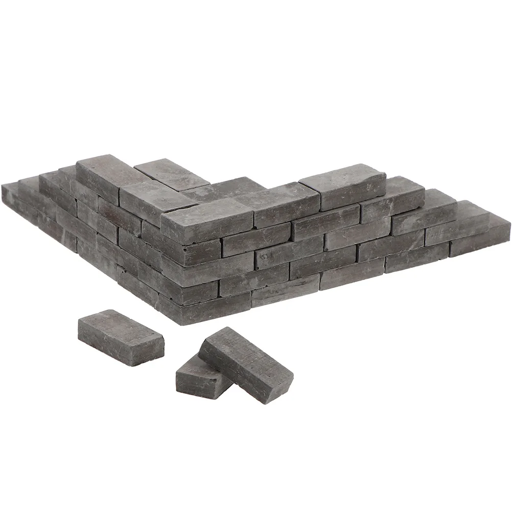 1/35 Scale 200 PCS Mini Bricks Tiny Bricks for Landscaping Red Miniature  Bricks Model Brick Wall Small Bricks for Crafts Realistic Fake Bricks Mini  Blocks for Dollhouse Mini Garden Accessories - Dollhouse Maker