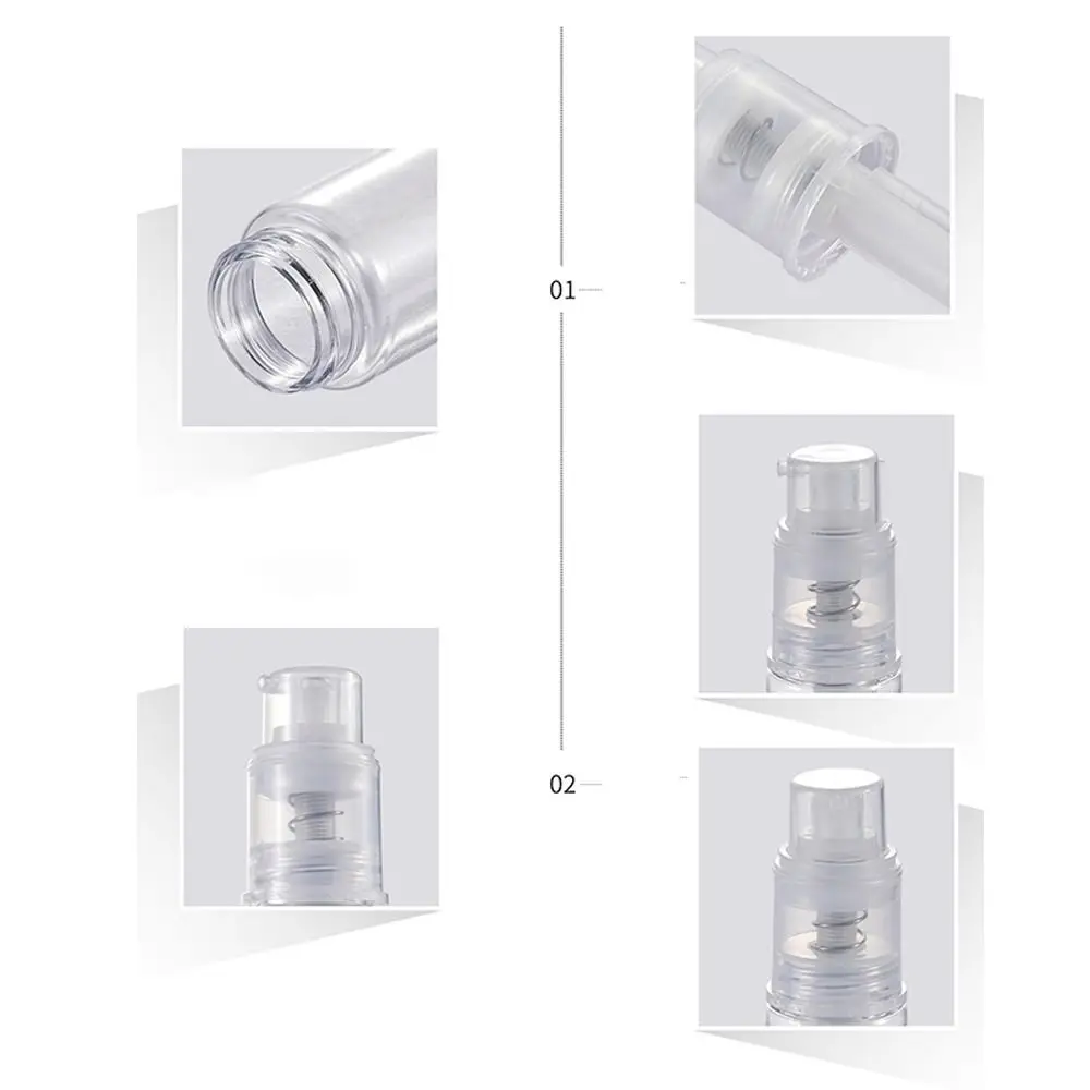 Portable Pump Spray Powder Atomizer Bottle Refillable 25ml Dusting Powder Bottle Plastic Powder Pump Spray Talcum Powder