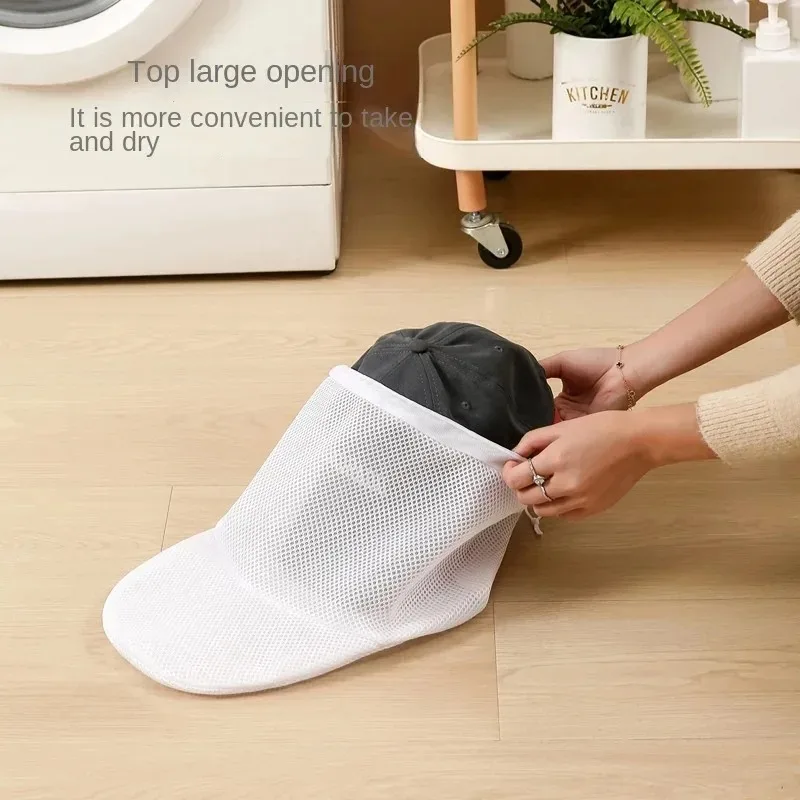 Travel Laundry Purpose Cap Edicated Hat Headgear Small Pouch Wash Washer Cage Delicate Machines Washing Bag Clothing Special