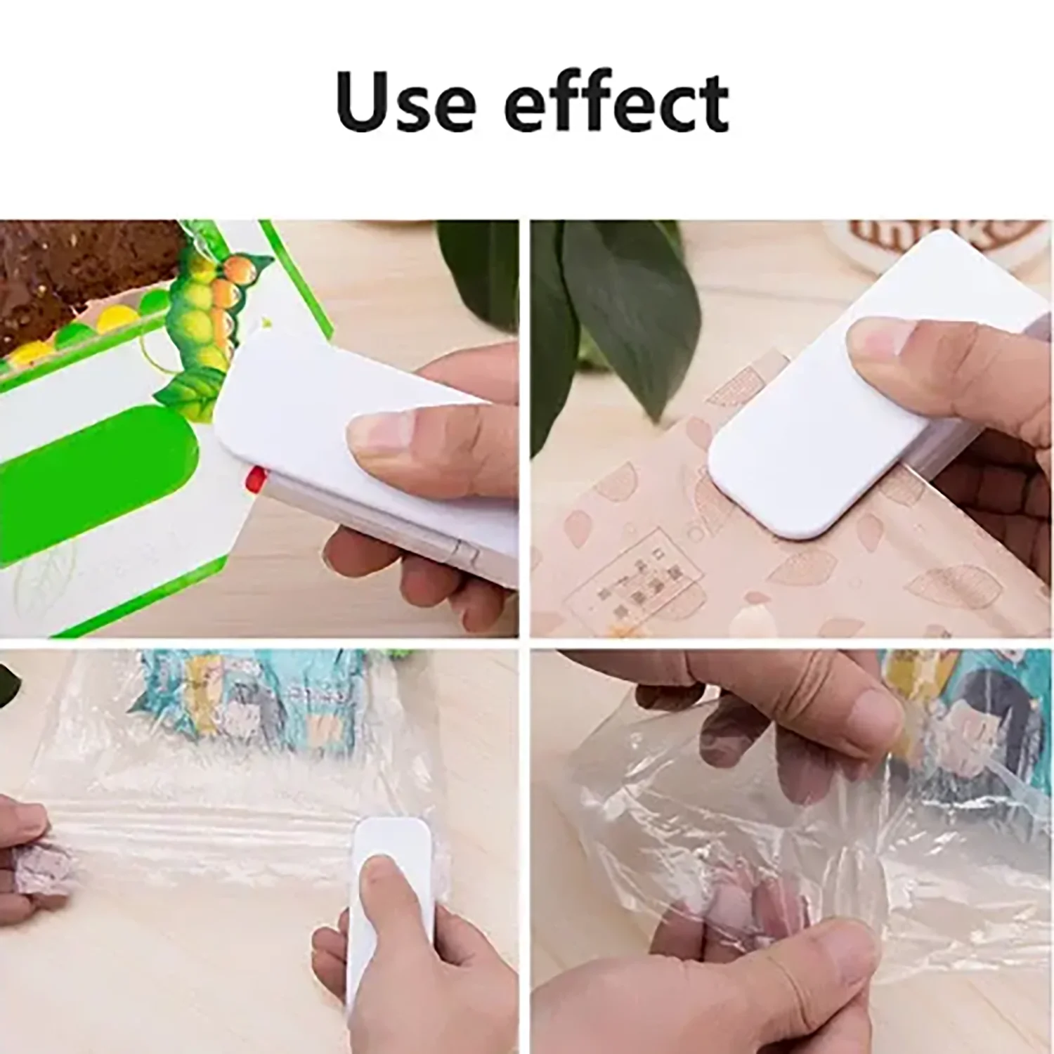 Mini Heat Bag Sealing Machine Package Sealer Bags Thermal Plastic Food Bag Closure Portable Sealer Packing Kitchen Accessories