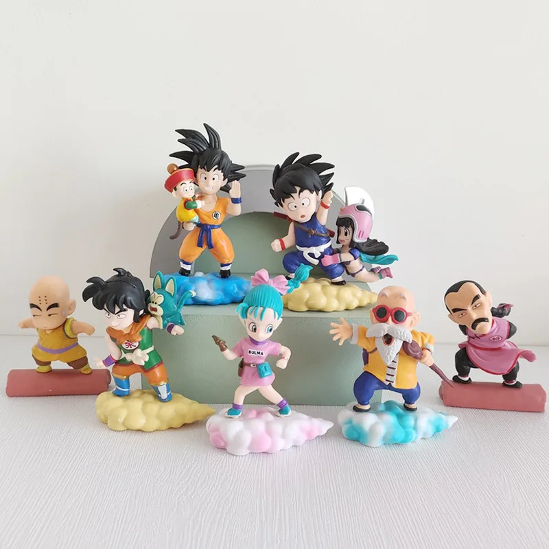 

Фигурки из аниме «Драконий жемчуг», супер сын Гоку, Вегета, брали, Буу, экшн-фигурка Z, аксессуары для автомобиля, настольное украшение для мальчика, подарок