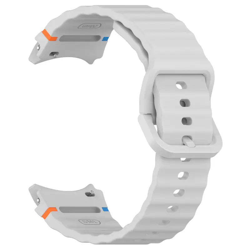 Original Band for Samsung Galaxy watch 7/FE/5 Pro/6/4 classic 44mm 40mm Silicone sport belt bracelet correa Galaxy watch 7 Strap - Image 28