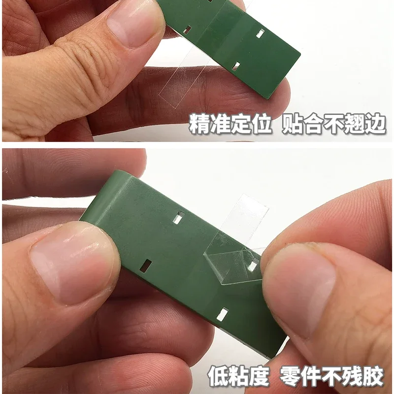 Model Tools 2pieces/lot 3/6mm Carving Guide Line Scribing Tape With/Without Scribing Template for Military Hobby DIY