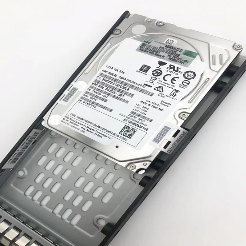 95% 하드 디스크 HP 3PAR 8200 8400 1.2 테라바이트 2.5 &128MB SAS 10000RPM P03800-001 P01525-001 ST1200MM0149
