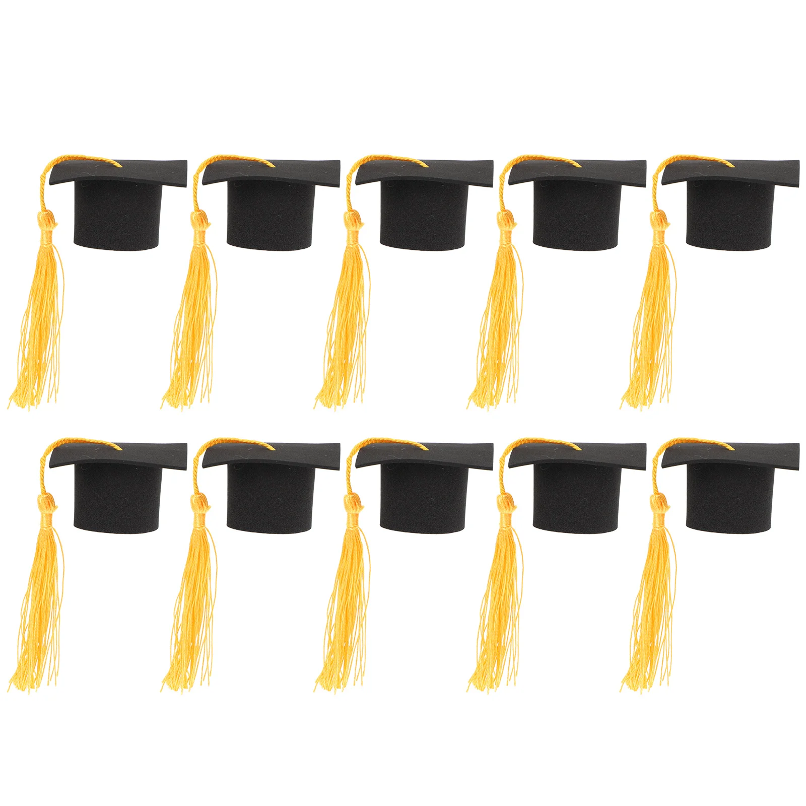 

Cake Mini Trencher Caps Mini Graduation Season Souvenir Ornaments Bachelor Hat Doctor Hat Party Decoration Caps Ornaments