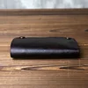 JLFGPJ Hand Painted Vegetable Tanned Top Layer Cattle Pickup Bag For Men Portable Retro Minimalist Genuine Leather Wallet 4