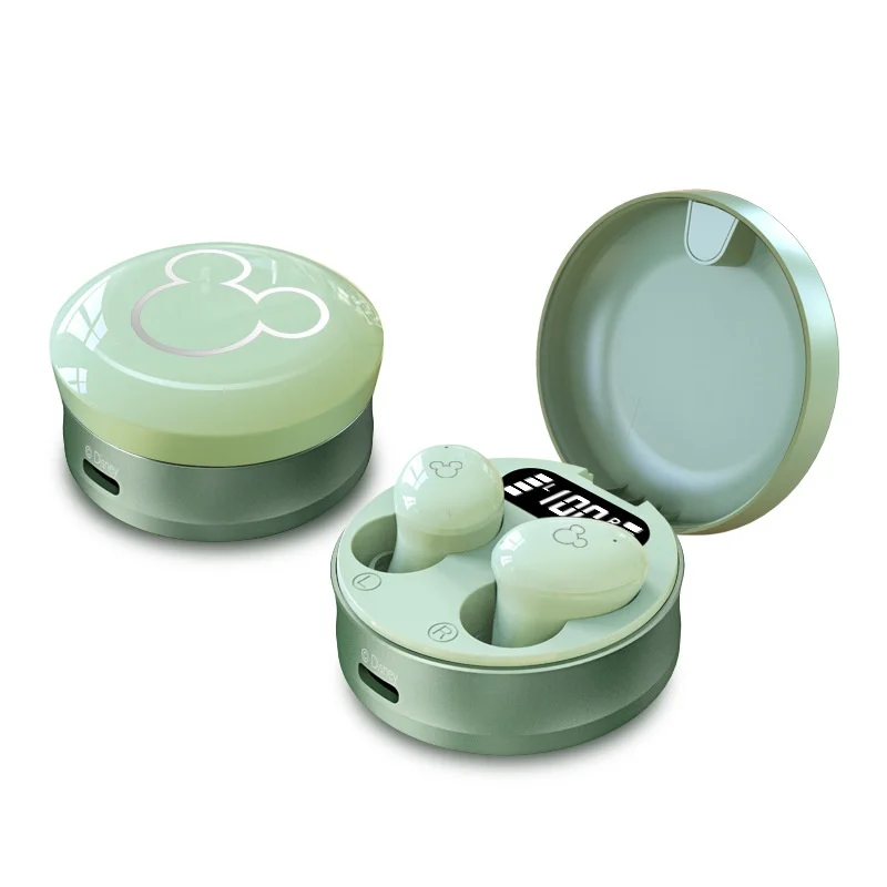 

Disney Mickey Wireless Headphone TWS Bluetooth 5.0 Earphones Charging Box Stereo Sports Waterproof HIFI Earbuds Headsets With Mi
