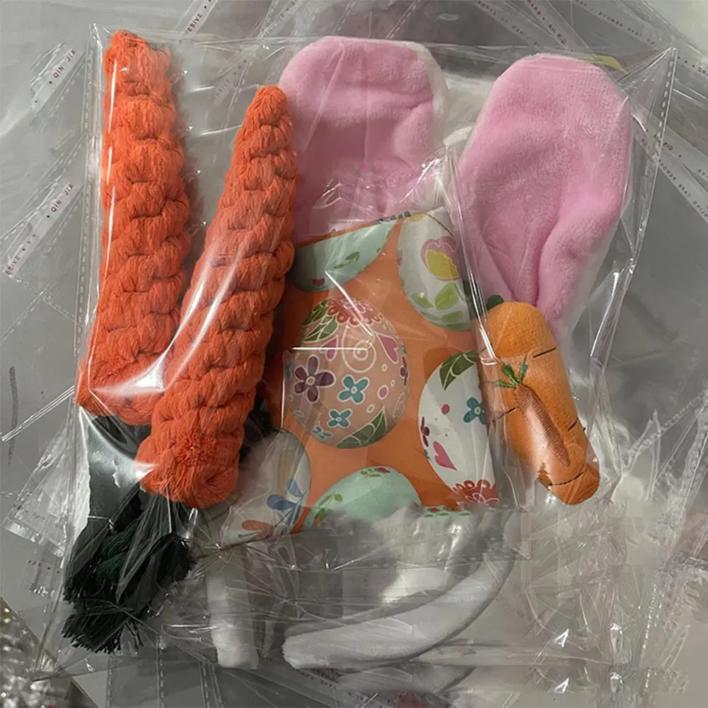 Easter Rabbit Cosplay Pet Carrot Headband Bibs Scarf Dog Cat Puppy Costume Accessories Props Outfits Halloween Fantasia Party