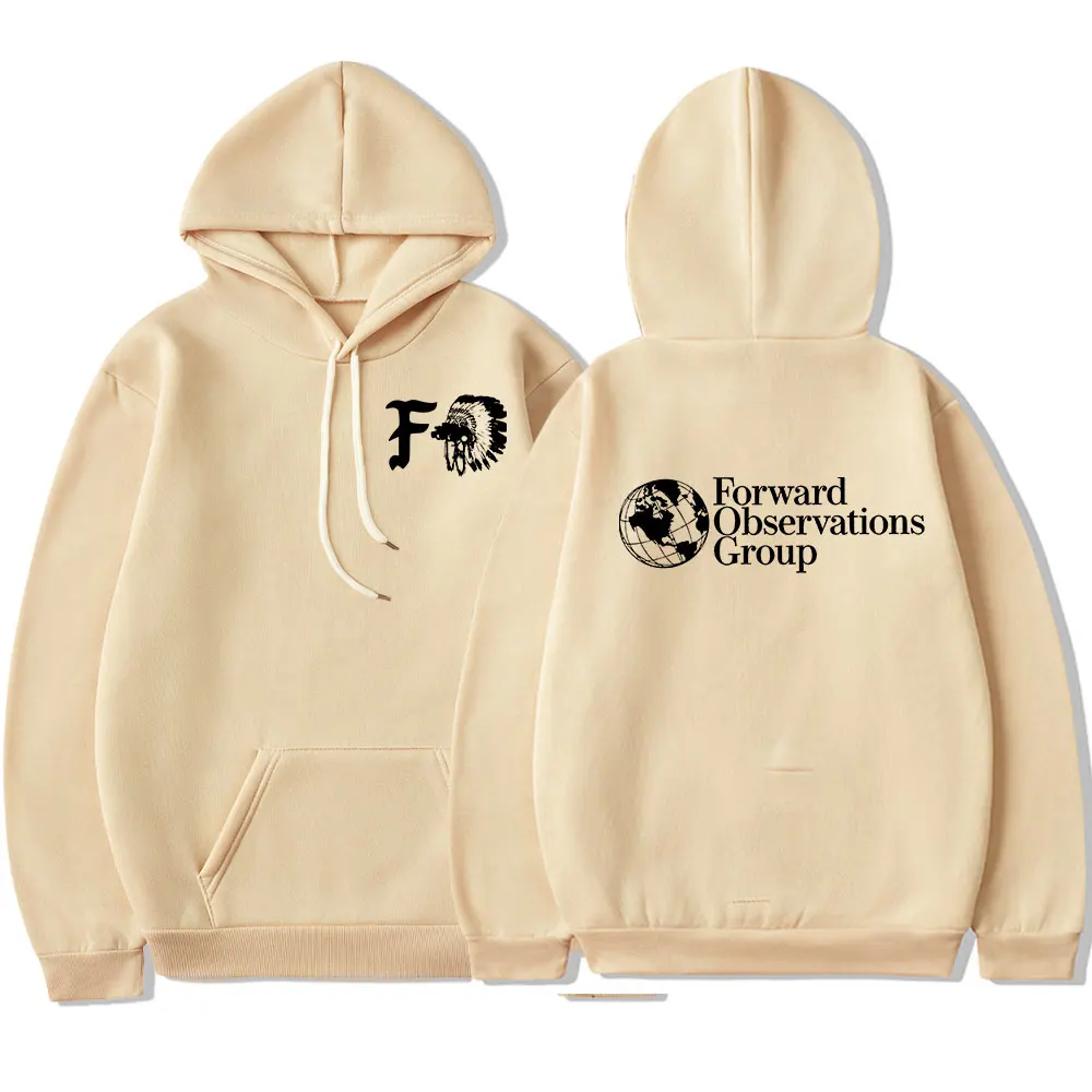 Vintage FOG Forward Observations Group Hoodie Skeleton Graphic