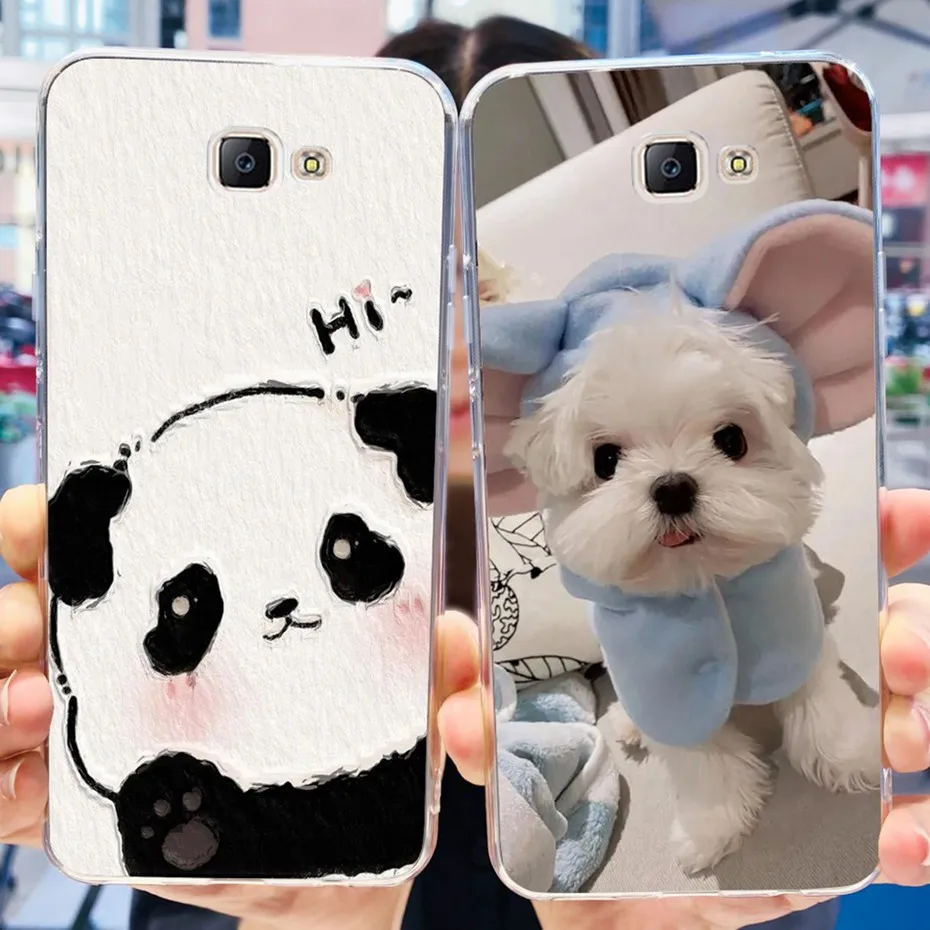 Charming Painted Soft Silicone Phone Case Cover – Artistic Design TPU Protective Case