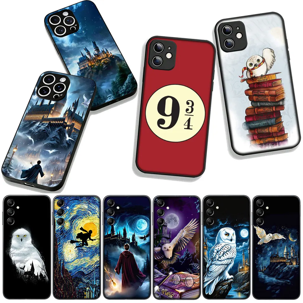 Artistic Owl Harry Wand Potters Phone Case Cover