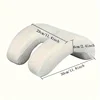 1 couple arm pillow slow rebound pressure pillow memory foam travel arch U-shaped pillow 4
