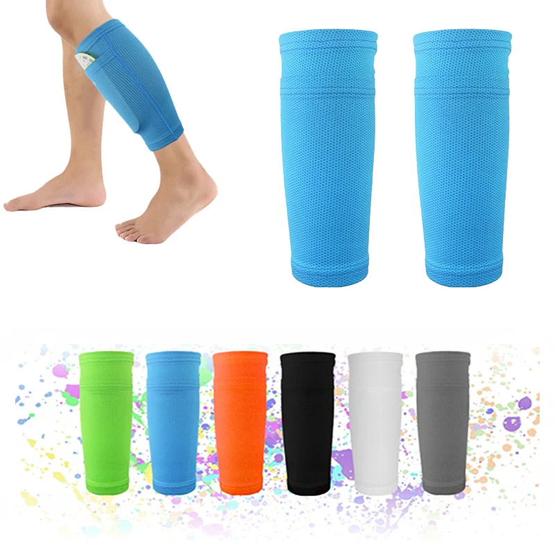 

Lightweight Breathable Football Leggings Cuff Bag Utility Leg Cover Adult Support Socks Solid Color Nylon Football Accessories