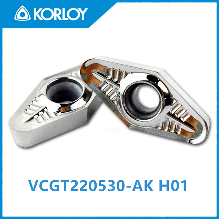 

VCGT220530 AK H01 Оригинальный алюминиевый инструмент карбидные вставки CNC токарная вставка токарные инструменты медная Алюминиевая Вставка