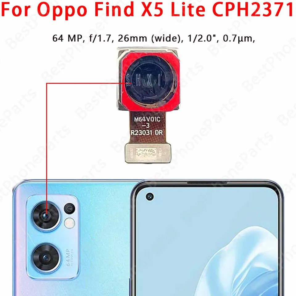 SET 2 PEZZI VETRO DI CAMERA PER OPPO FIND X3 NEO (CPH2207