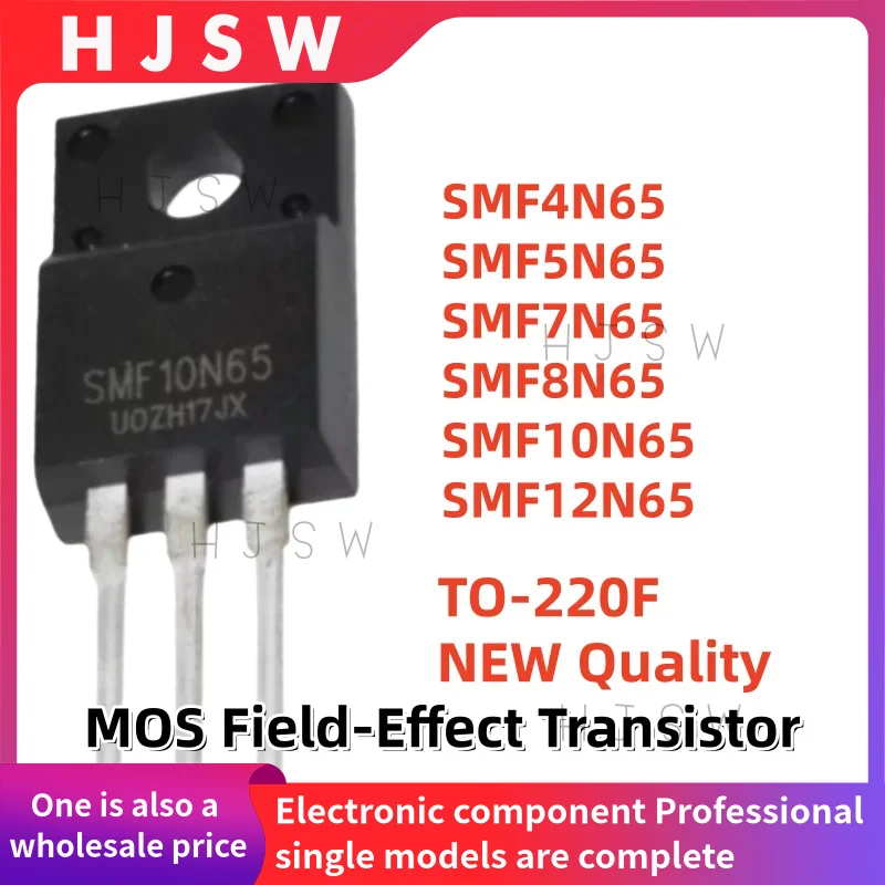 10PCS TO-220F MOS Field-Effect Transistors
