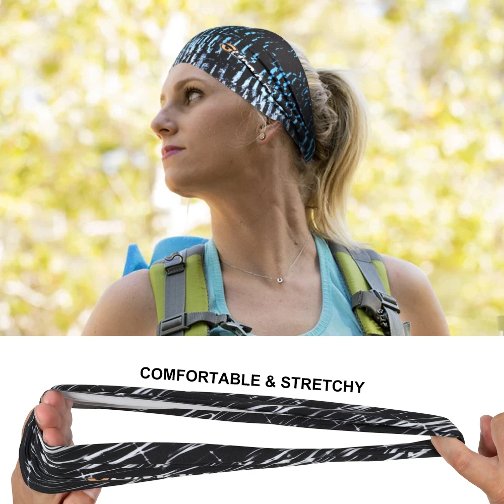 Sport Elastic Sweatband Headband 4