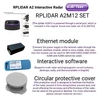 SLAMTEC RPLIDAR A2M12 lidar Large Screen Interactive groud Wall Projection Mouse Interactive Driver system 3