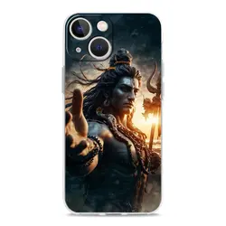 Divine Design Phone Case Featuring Lord Shiva and Buddha Artwork - iPhone 13 Pro Max (B7)