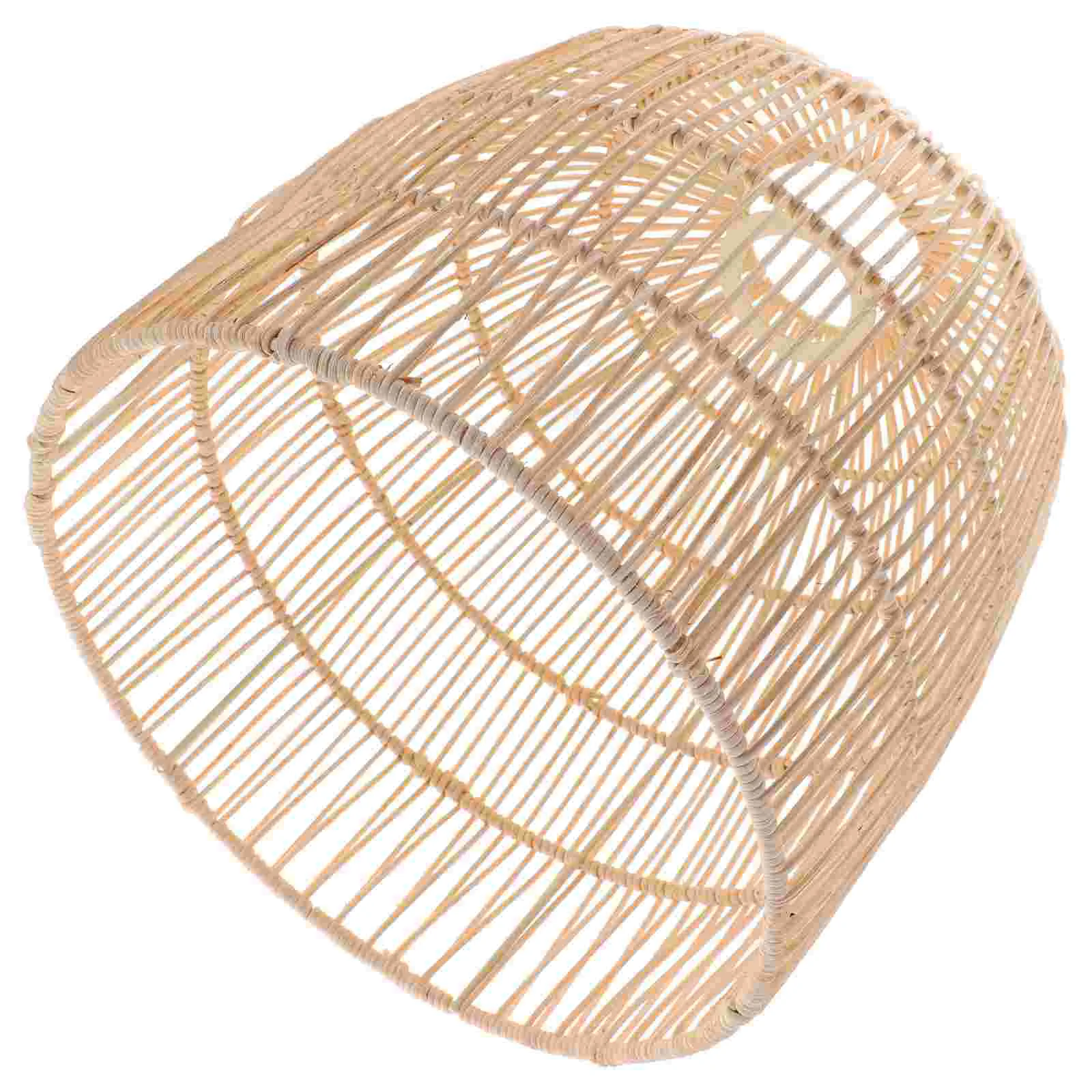 

Chandelier Lamp Shade Rattan Lampshade Goblincore Room Decor Indoor Light Cover