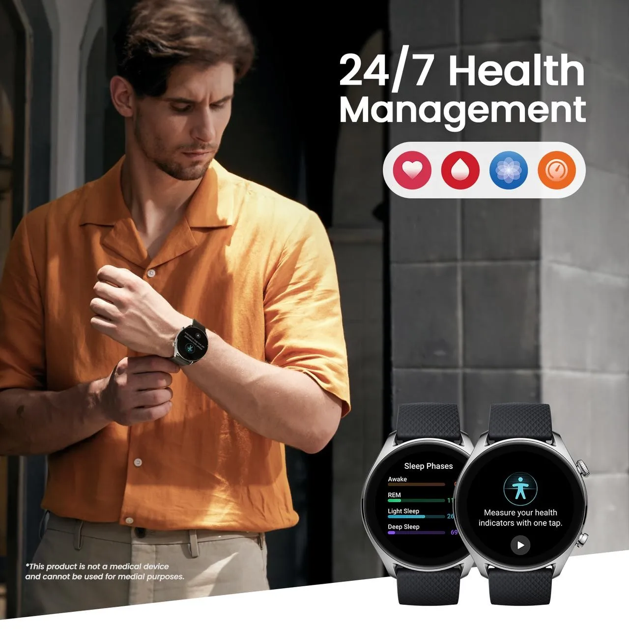 Mobile2Go. Amazfit GTR 4 [150+ Sports Modes & Strength Exercise Recognition, Dual-band Positioning & Route Import*Ultra-long 14-day Battery Life, Easy 24/7 Health Management