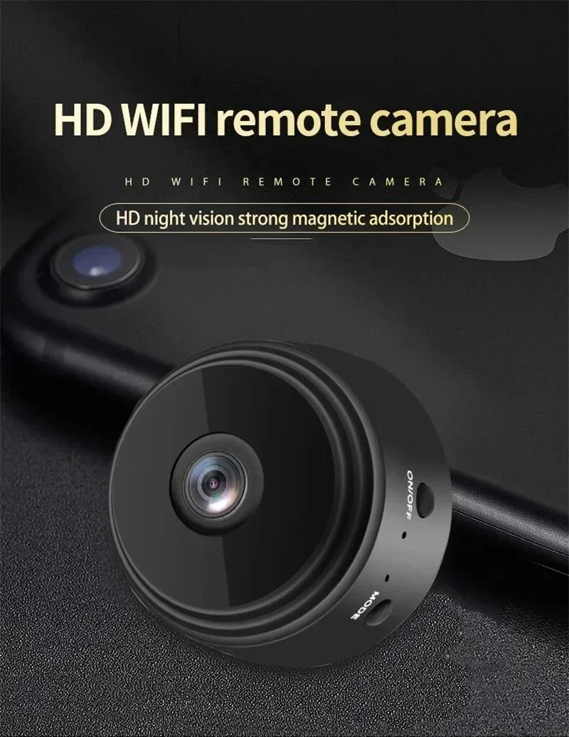 Description Picture 2 of itemA9 1080P HD Mini Camera Night Version Wireless Monitor Camcorders Intelligent Home Security IP WiFi Camera Mobile Remote App