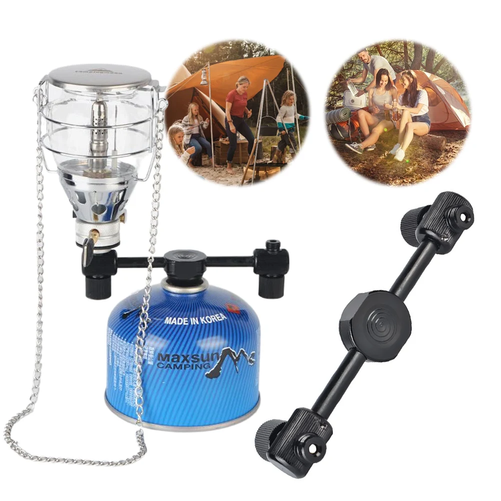 Aluminum Alloy Outdoor Gas Tank Adapter for Camping
